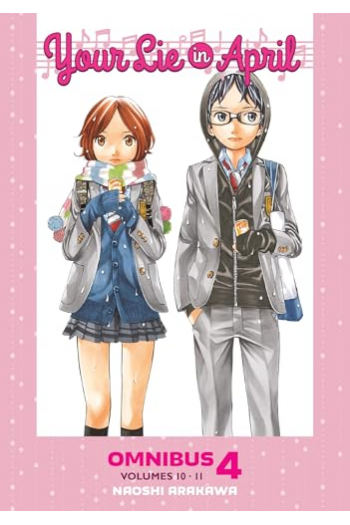 Your Lie in April Omnibus, Volume 4 (Manga) - naslovnica