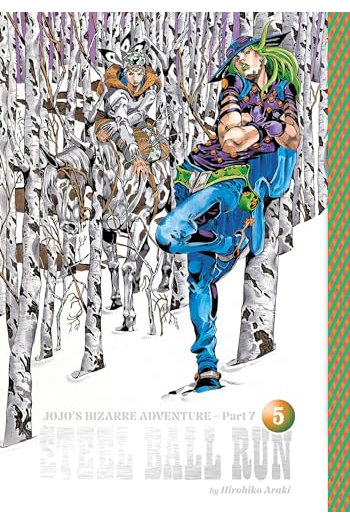 JoJos Bizarre Adventure: Steel Ball Run, [Part 7] Vol. 05 (Manga) - naslovnica