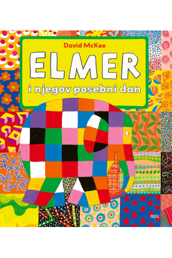 Elmer i njegov posebni dan (Slikovnica) - naslovnica