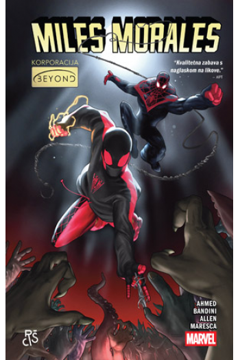 Miles Morales 7: Korporacija Beyond (Strip) - naslovnica