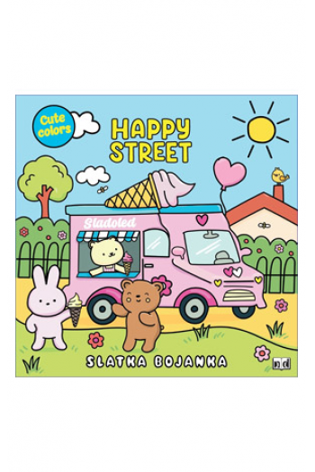 Slatka bojanka - Happy Street - naslovnica
