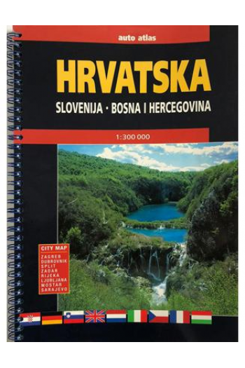 Auto Atlas - Hrvatska, Slovenija, BiH i EU - naslovnica
