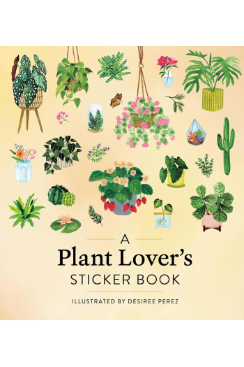 A Plant Lover's Sticker Book - naslovnica