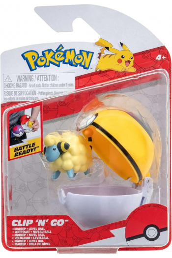 Pokemon Clip N Go Set Za Igru - Mareep And Level Ball - slika proizvoda