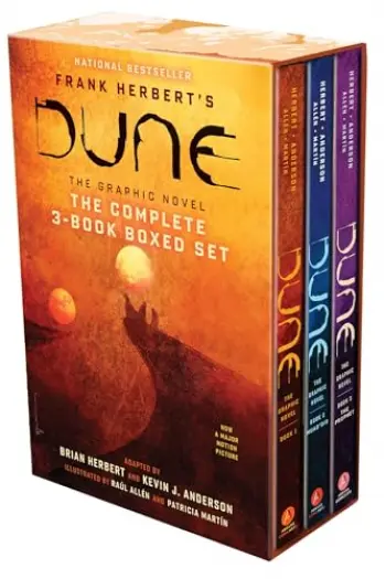 Dune: The Graphic Novel: The Complete 3-Book Boxed Set (Strip) - naslovnica