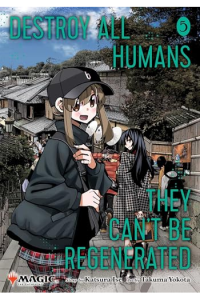 Destroy All Humans: They Cant Be Regenerated Vol. 5 (Manga) - naslovnica