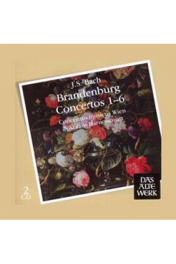 Nikolaus Harnoncourt - J.S. Bach: Brandenburg Concerto CD - omot