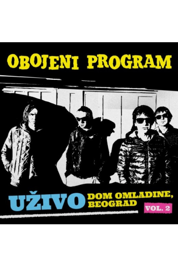 Obojeni Program - Uživo Vol. 2 LP - omot