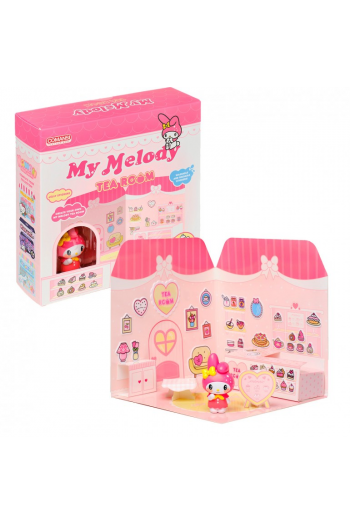 Hello Kitty & Friends - Set S Naljepnicama I Figura - My Melody Tea Room - slika proizvoda