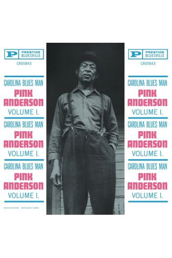 Pink Anderson - Vol. 1: Carolina Blues Man (Bluesville Acoustic Sounds Series) LP - omot