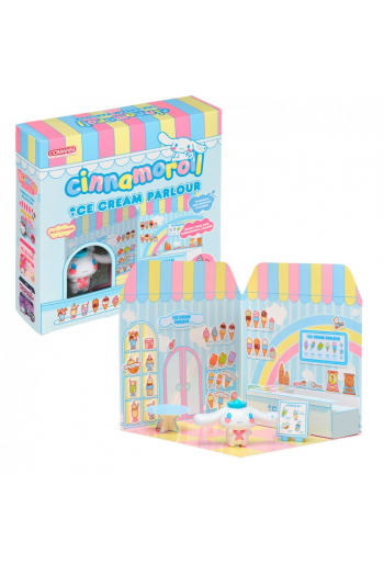 Hello Kitty & Friends - Set S Naljepnicama I Figura - Cinnamoroll Ice Cream Parlour - slika proizvoda