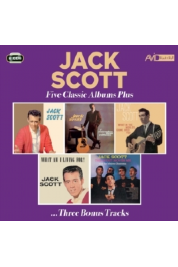 Jack Scott - Five Classic Albums Plus Bonus Tracks CD - omot
