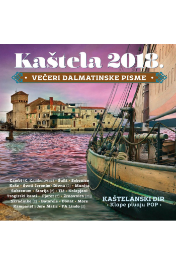 Razni izvođači - Kaštela 2018. CD - omot