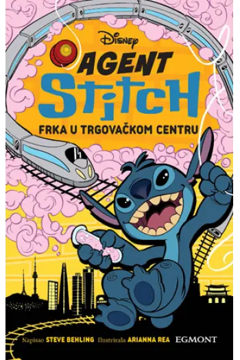 Agent Stitch: Frka u trgovačkom centru (Strip) - naslovnica