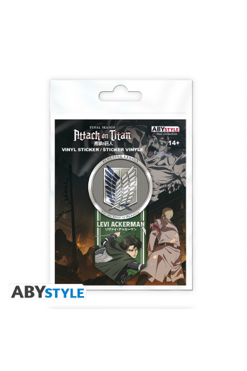 Attack On Titan - Individual Vinyl Sticker - Levi - slika proizvoda