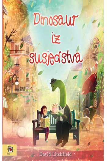 Dinosaur iz susjedstva (Slikovnica) - naslovnica