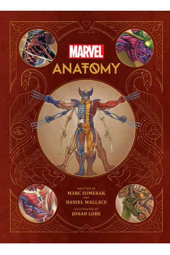 Marvel Anatomy: A Scientific Study (Strip) - naslovnica