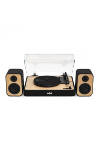 House Of Marley Revolution Bt Turntable With Speakers Signature Black