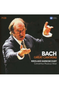 Harnoncourt, Nikolaus - Bach: Great Cantatas CD - omot