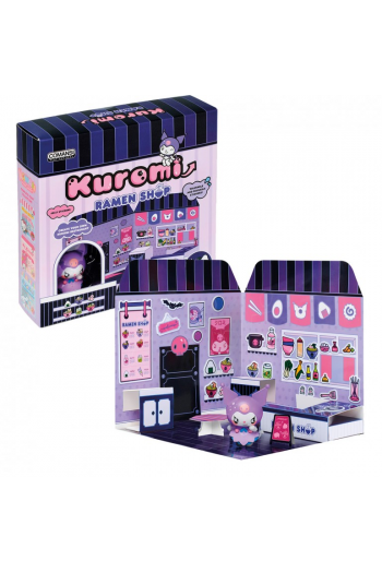 Hello Kitty & Friends - Set S Naljepnicama I Figura - Kuromi Ramen Shop - slika proizvoda