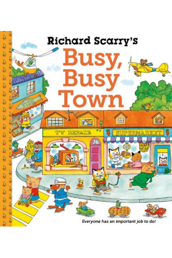 Busy Busy Town (Slikovnica) - naslovnica