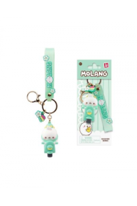 Yume Molang Keychain & Strap Scooter Series Molang On Aqua Scooter - slika proizvoda
