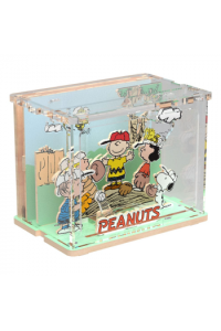 Peanuts Puremind DIY Construction Mini Scene Baseball Time - slika proizvoda