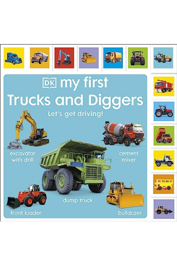 My First Trucks and Diggers: Lets Get Driving! - naslovnica