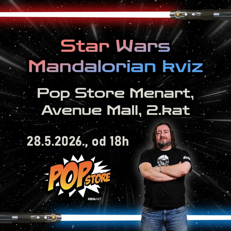 Star Wars kviz u Pop Store Menart!