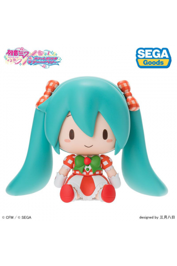 Character Vocal Series 01: Hatsune Miku Fuwa Petit Chibi Figure Hatsune Miku x Love and Berry Dress Up and Dance! Lovely Strawberry 8 cm - slika proizvoda