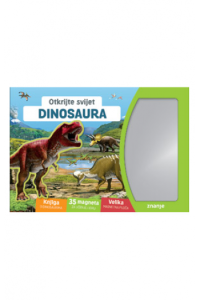 Otkrijte svijet dinosaura - magnetna kutija - naslovnica