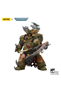 Warhammer 40k Action Figure 1/18 Death Guard Deathshroud Terminator 1 with Manreaper and Plaguespurter Gauntlet 14 cm - slika proizvoda
