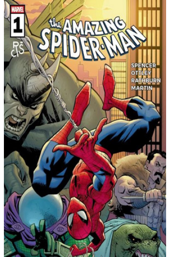 The Amazing Spider-Man 1 (Strip) - naslovnica