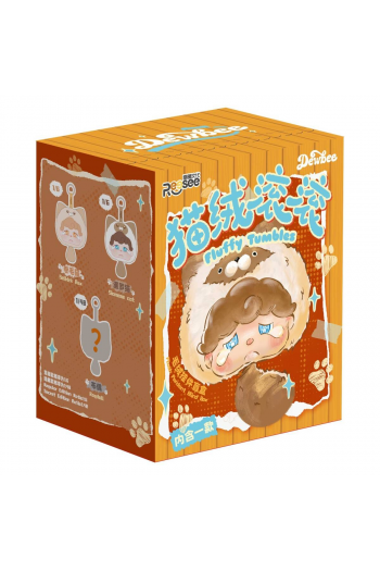 DewbeeS Fluffy Tumbles - Plišani Privjesak Maca Blind Box - slika proizvoda