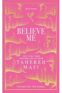 Believe Me - naslovnica