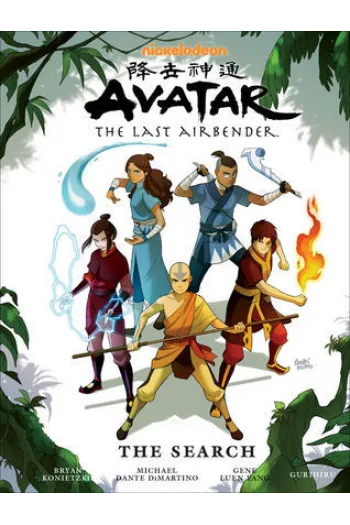 Avatar: The Last Airbender, The Search (Strip) - naslovnica