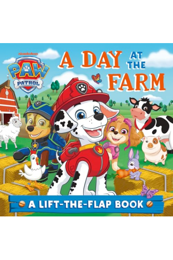 Paw Patrol A Day At The Farm Lift-the-Flap (Slikovnica) - naslovnica