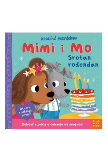 Mimi i Mo: Sretan rođendan (Slikovnica) - naslovnica