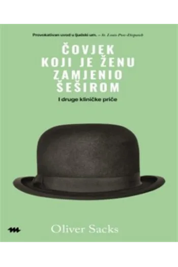 Čovjek koji je ženu zmijenio šeširom - naslovnica