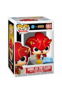 DC x Sonic the Hedgehog POP! Heroes Vinyl Figure Sonic as The Flash 9 cm - slika proizvoda