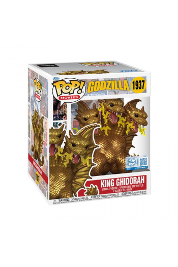 *heo Exclusive Edition* Godzilla Super Sized POP! Movies Vinyl Figure King Ghidora (Electric) 15 cm - slika proizvoda