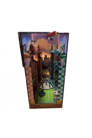 Harry Potter Tiny Adventures Book Nook Mini Diorama Quidditch Pitch 23 cm - slika proizvoda