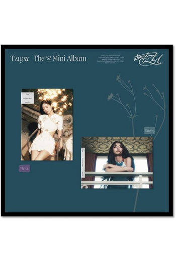Tzuyu (Twice) - 1St Mini Album [Aboutzu] [Run Ver.] CD - omot