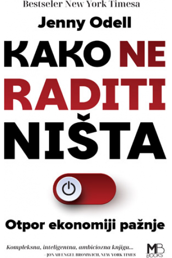 Kako ne raditi ništa - naslovnica