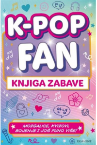 K-Pop FAN Knjiga zabave - naslovnica