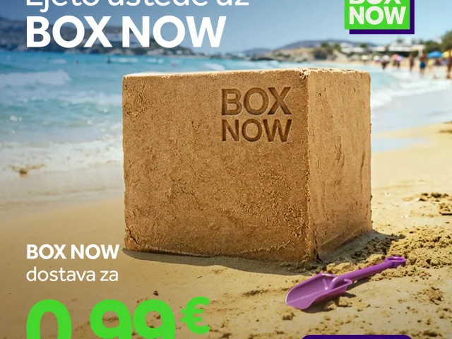 BoxNow dostava samo 0,99 € !
