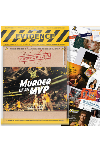 Detektivska igra - Murder of an MVP - Cryptic Killers T4 - slika proizvoda