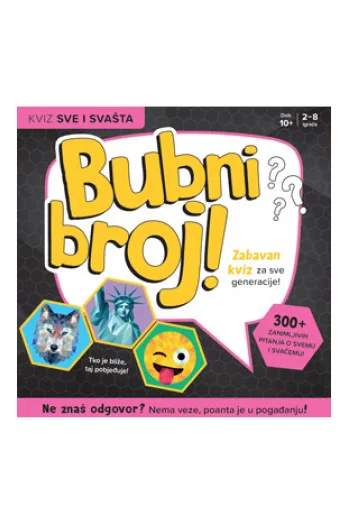 Bubni broj - Kviz sve i svašta - naslovnica