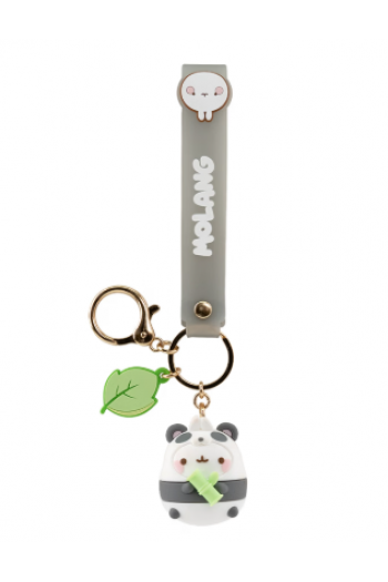 Yume Molang Keychain & Strap Animal Costume Series Molang In Panda Costume - slika proizvoda