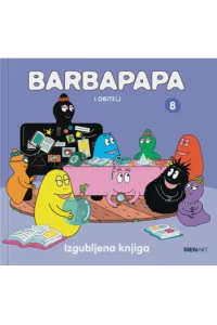 Barbapapa i obitelj 8 - Izgubljena knjiga (Slikovnica) - naslovnica